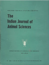 The Indian Journal Of Animal Sciences - Vol.52 No, 1 To 12 (Year 1982 January To December) - In 2 Binding