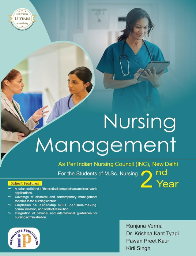 Nursing Management for the Students of M.Sc Nursing 2nd Year As Per INC (First Edition, November 2025) - Retail Maharaj