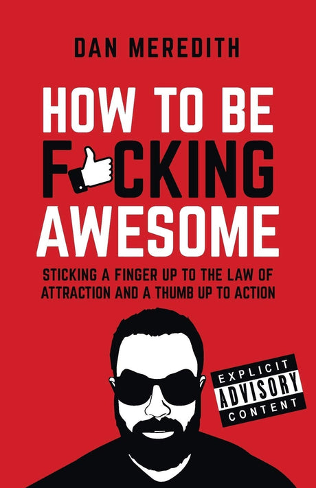 This is Marketing You Can’t Be Seen Until You Learn To See, Meltdown How to turn your hardship into happiness, How To Be F*cking Awesome, Mindset With Muscle 4 Books Collection Set - Retail Maharaj