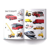 My First 500 Words: Early Learning Picture Book to learn Alphabet, Numbers, Shapes and Colours, Transport, Birds and Animals, Professions, Opposite Words, Action Words, Parts of the body and Objects Around Us. - Retail Maharaj