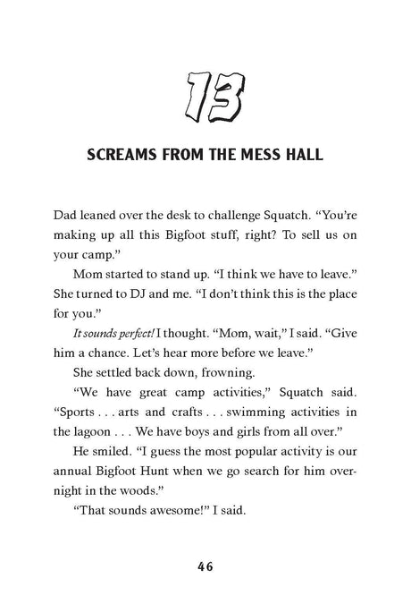 Goosebumps House Of Shivers #06: One Night At Camp Bigfoot - Retail Maharaj