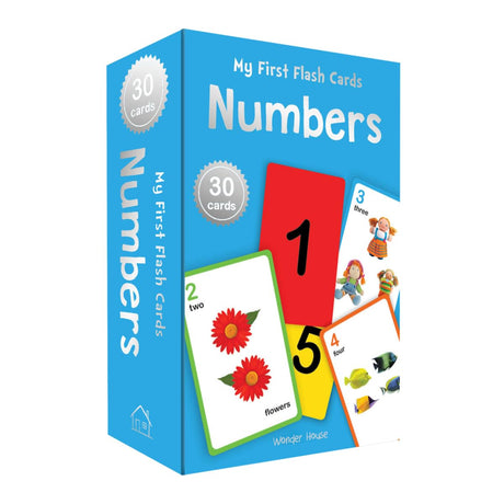 My First Flash Cards Numbers : 30 Early Learning Flash Cards For Kids - Retail Maharaj