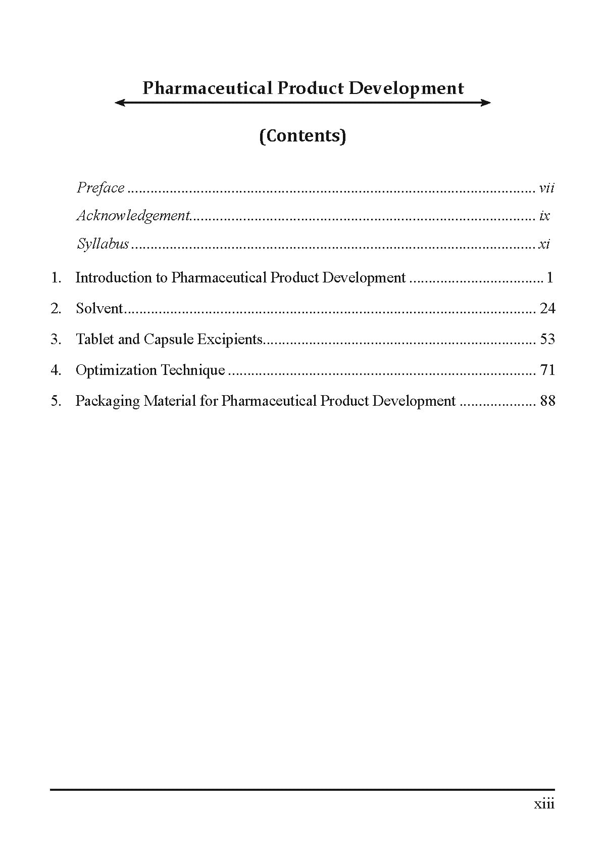 Pharmaceutical Product Development for the Students of B.Pharm 8th Semester - Retail Maharaj