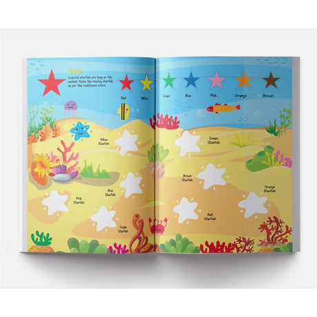 My First Shapes and Colours Sticker Book: Exciting Sticker Book With 100 Stickers - Retail Maharaj