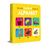 My First Padded Book of Alphabet: Early Learning Board Book for Kids | Learn ABC with Bright and Colorful Pictures | Durable Padded Board Book for Babies, Toddlers & Preschoolers | Ages 0–5 Years - Retail Maharaj