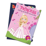 Princesses - Coloring and Sticker Activity Book (With 150+ Stickers) - Retail Maharaj