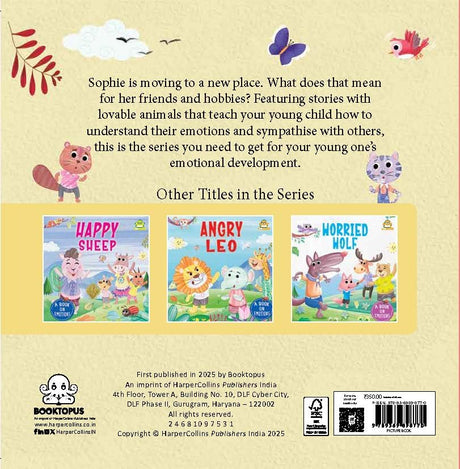 The Sad Squirrel Emotion Board Book - Retail Maharaj