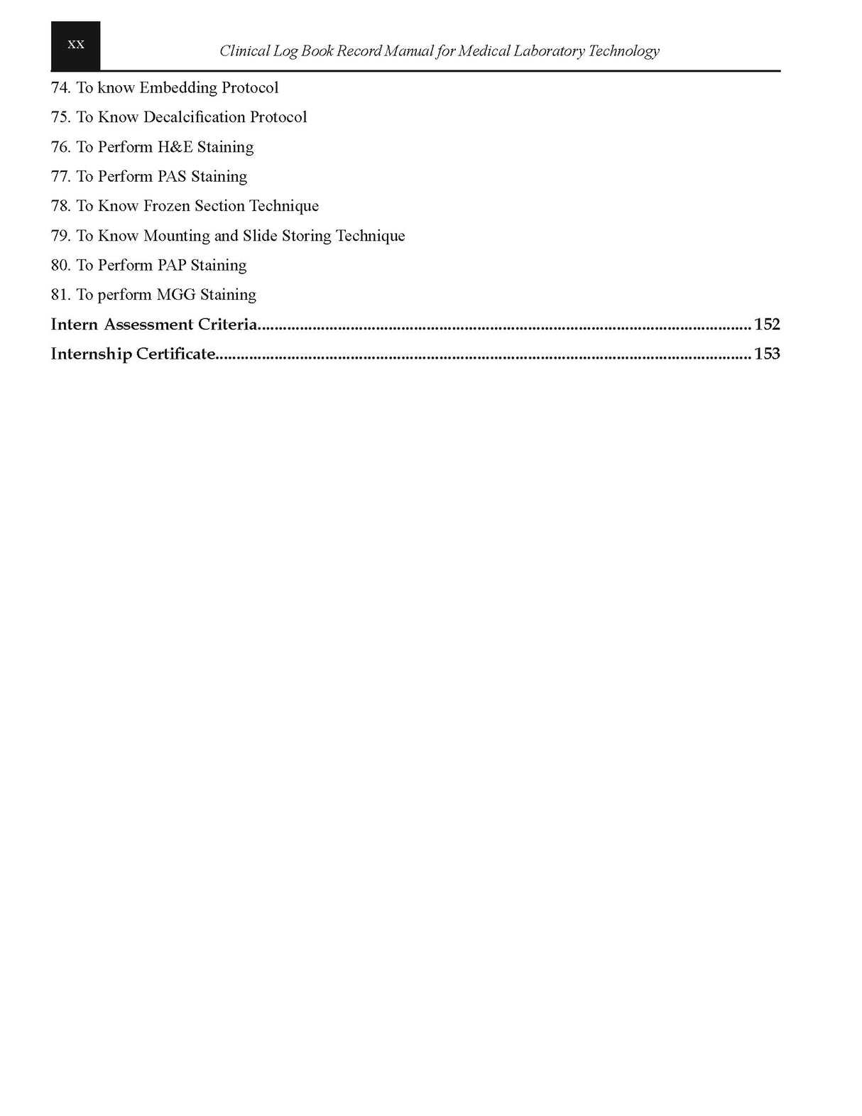 Clinical Log Book Record Manual for Medical Laboratory Technology - Retail Maharaj