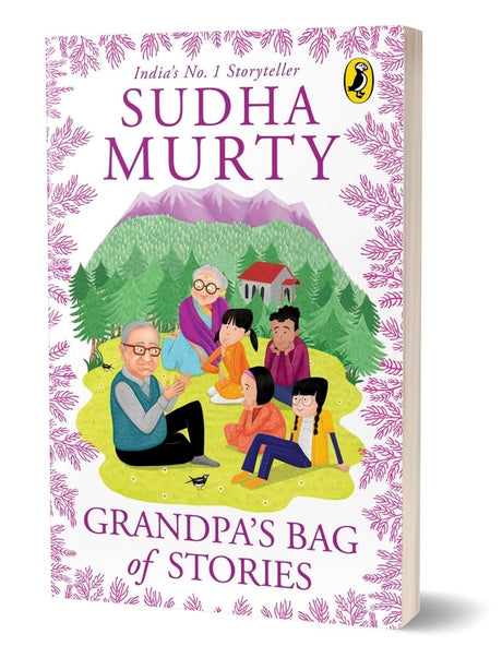 Grandpa’s Bag of Stories by Sudha Murty | Engaging Illustrated Stories of Indian Culture and Values | Perfect Read-Aloud for Kids | Ages 7+ - Retail Maharaj