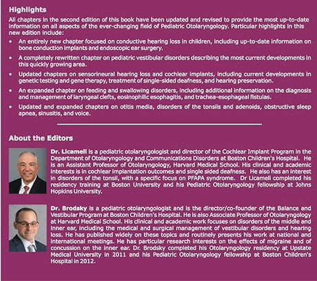 Pediatric Otorhinolaryngology - Diagnosis and Treatment, Otorhinolaryngology -Head and Neck Surgery Series - Retail Maharaj