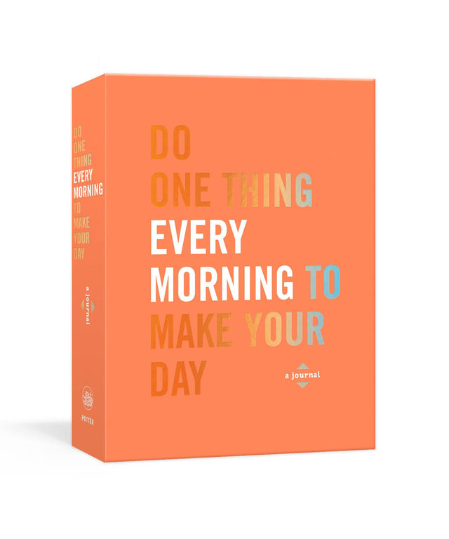 Do One Thing Every Morning to Make Your Day: A Journal (Do One Thing Every Day Journals) - Retail Maharaj