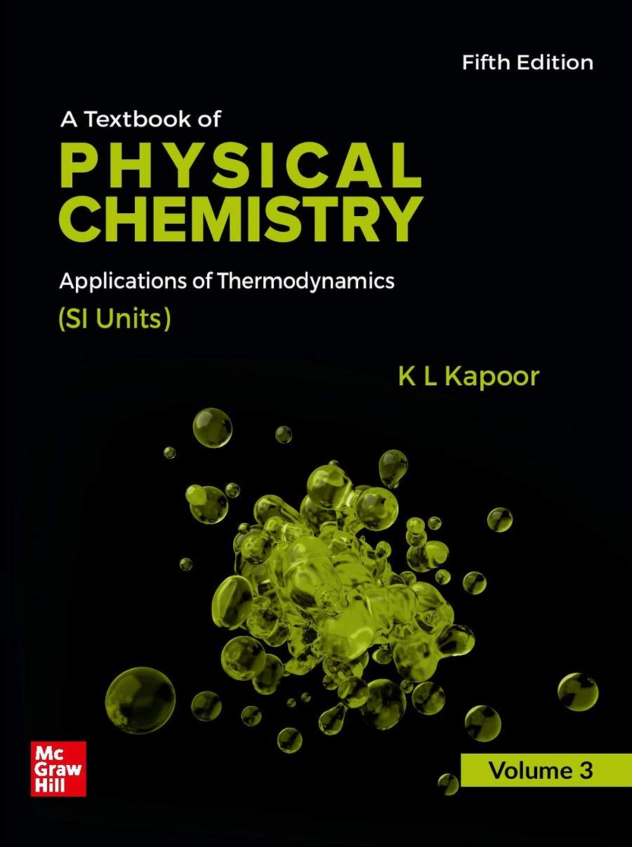 A Textbook of Physical Chemistry - Application of Thermodynamics | Volume 3, 5th Edition - Retail Maharaj