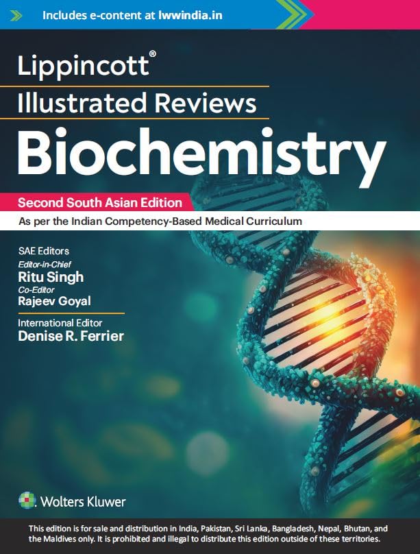 Lippincott's Illustrated Reviews - Biochemistry, 2nd South Asian ed - Retail Maharaj