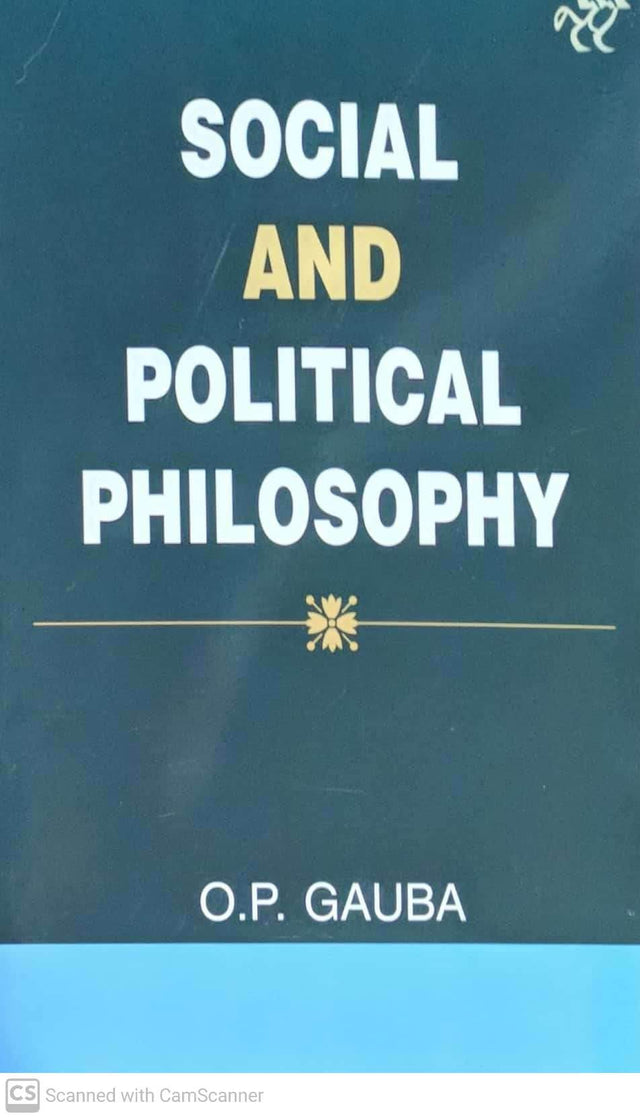 Social and Political Philosophy - Retail Maharaj
