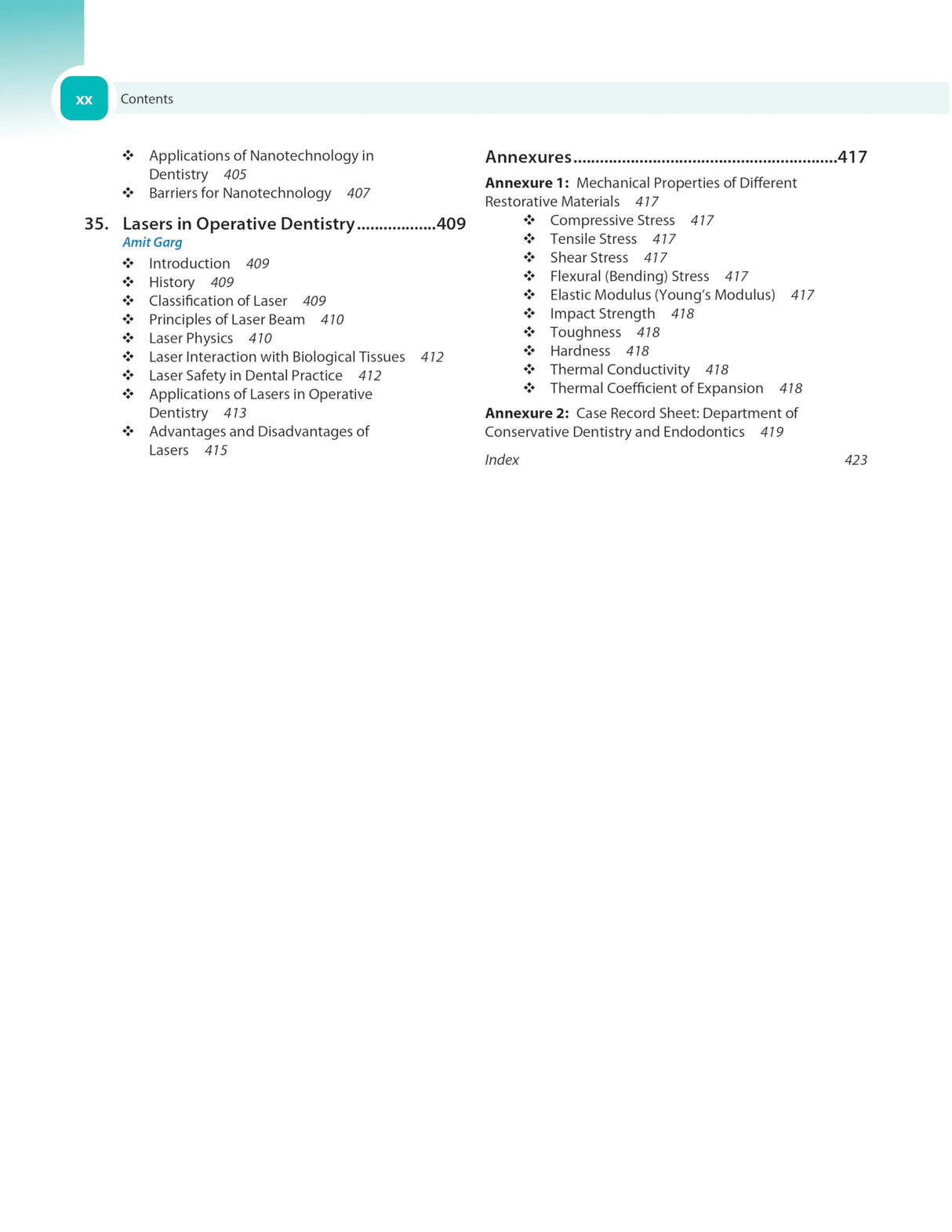 TEXTBOOK OF OPERATIVE DENTISTRY - Retail Maharaj