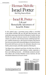 Israel Potter: His Fifty Years of Exile (Thrift Editions) - Retail Maharaj
