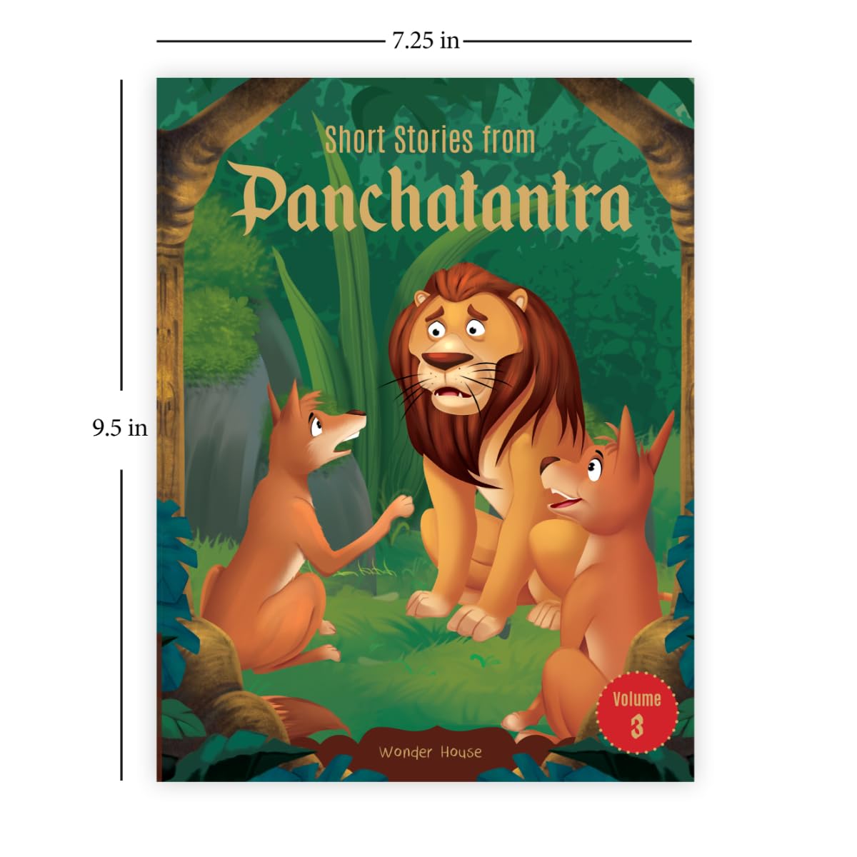 Short Stories From Panchatantra - Collection of 10 Books: Abridged Illustrated Stories For Children (With Morals) - Retail Maharaj