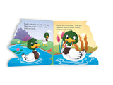 My First Shaped Board book - Duck, Die-Cut Animals, Picture Book for Children - Retail Maharaj