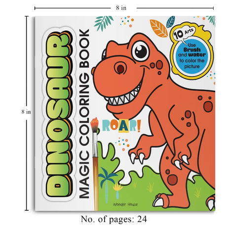 Dinosaur Magic Coloring Book - Retail Maharaj