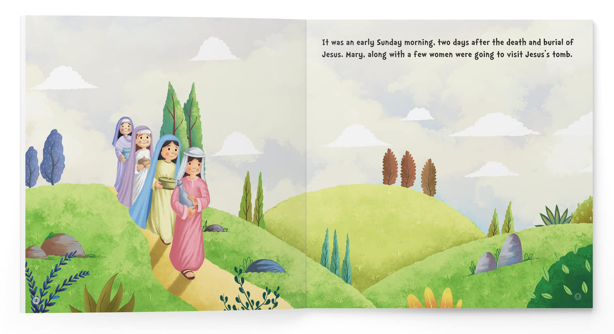 My First Illustrated Bible Story: The Empty Tomb - Retail Maharaj