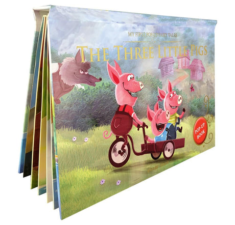 My First Pop-Up Fairy Tales - Three Little Pigs : Pop up Books for children - Retail Maharaj