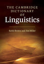 The Cambridge Dictionary of Linguistics - Retail Maharaj