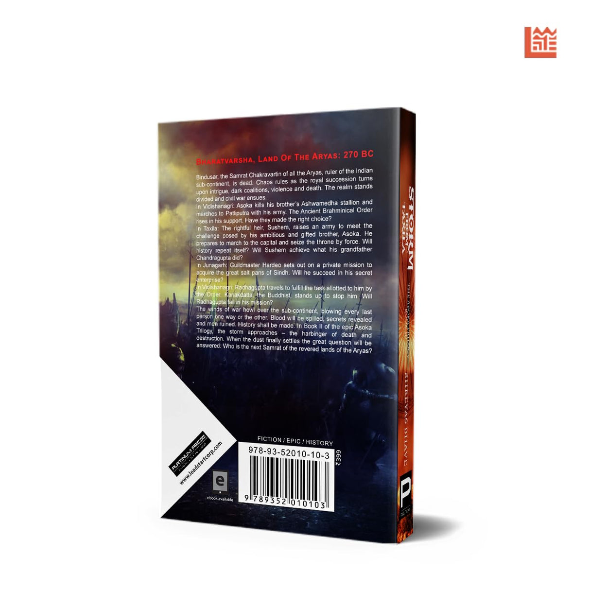 Storm From Taxila: The Asoka Trilogy (Book 2) - Retail Maharaj