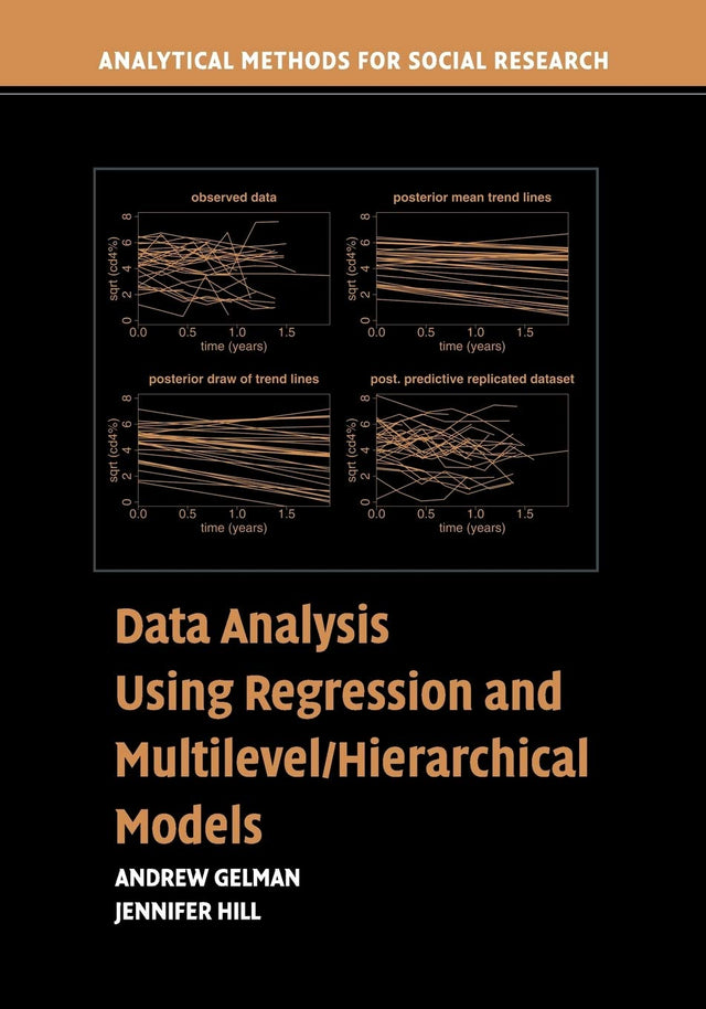 Data Analysis Using Regression and Multilevel/Hierarchical Models (Analytical Methods for Social Research) - Retail Maharaj