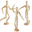 Manikin Wooden Figure Flexible 12″ - Retail Maharaj