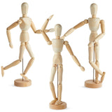Manikin Wooden Figure Flexible 12″ - Retail Maharaj