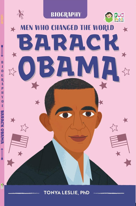 Fun Reads Who Changed the World (Barak Obama, Gandhi, Martin Luther King, Abraham Lincoln) - Retail Maharaj