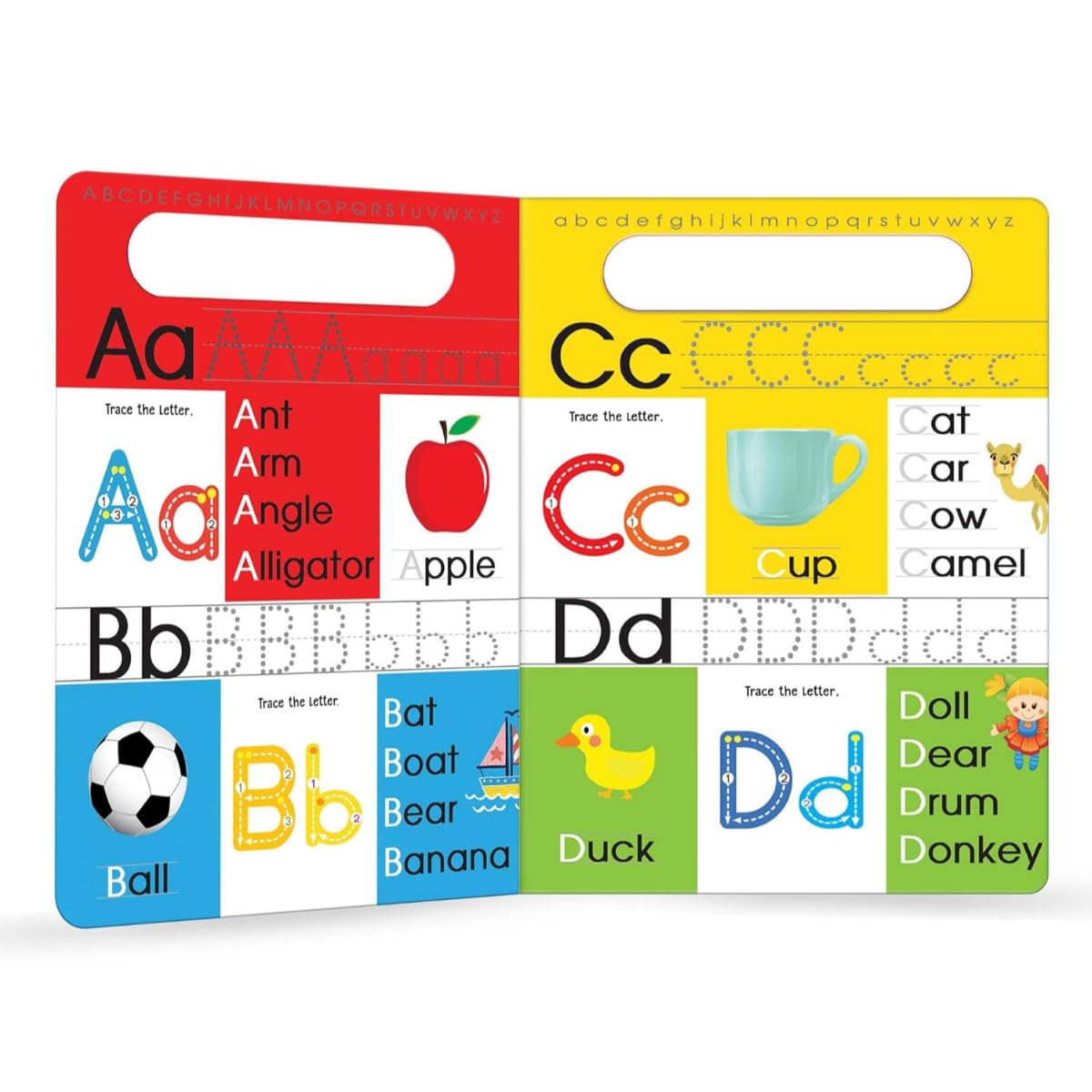 My Big Wipe And Clean Book of Alphabet for Kids : Capital And Small Letters - Retail Maharaj