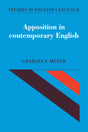 Apposition in Contemporary English - Retail Maharaj