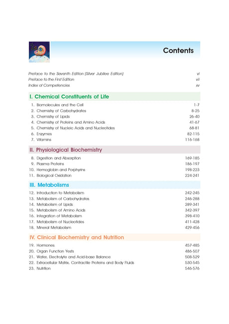 Biochemistry, 7th Silver Jubilee Edition | As per the latest NMC Guidelines | Packed Inside Free Mind Maps in Biochemistry with Clinical Correlation - Retail Maharaj