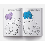Colouring Book of Animals: Creative Crayons Series - Crayon Copy Colour Books - Retail Maharaj