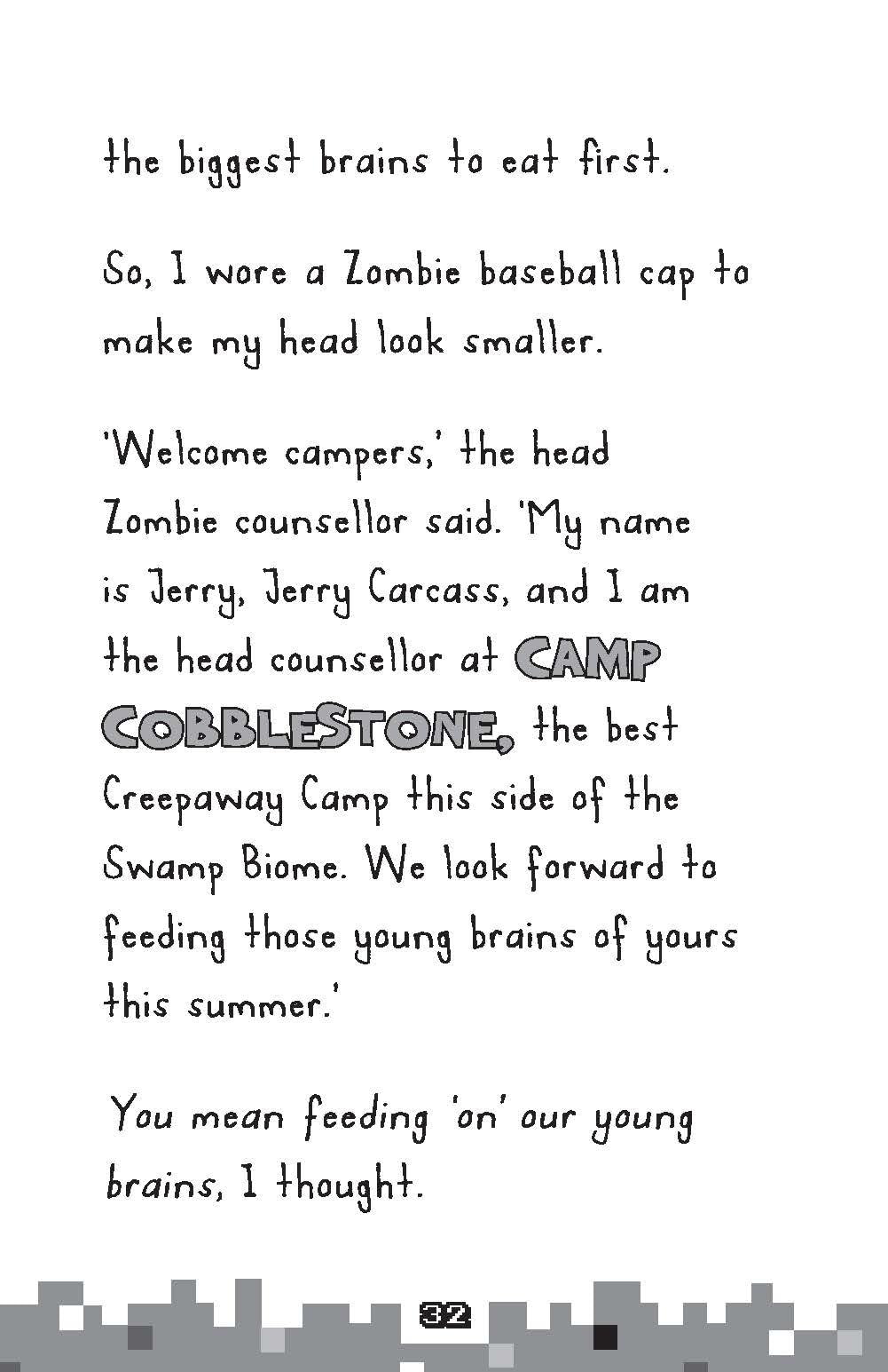 Diary of a Minecraft Zombie Book 6: Zombie Goes to Camp - Retail Maharaj