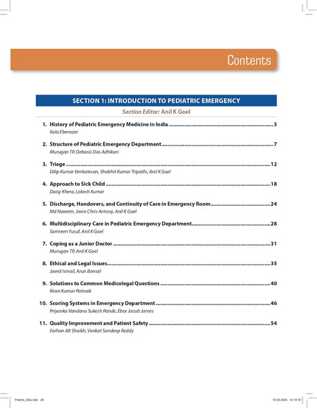 PEDIATRIC EMERGENCIES: A Comprehensive Manual - Retail Maharaj