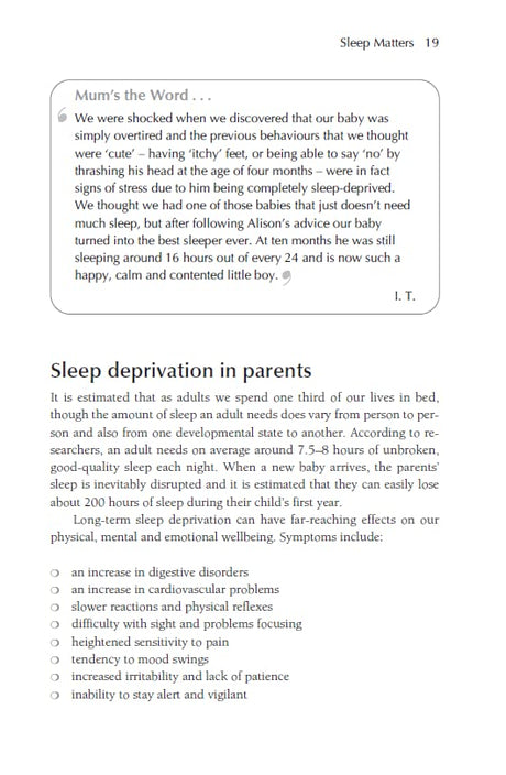The Sensational Baby Sleep Plan: a practical guide to sleep-rich and stress-free parenting from recognised sleep guru Alison Scott-Wright - Retail Maharaj