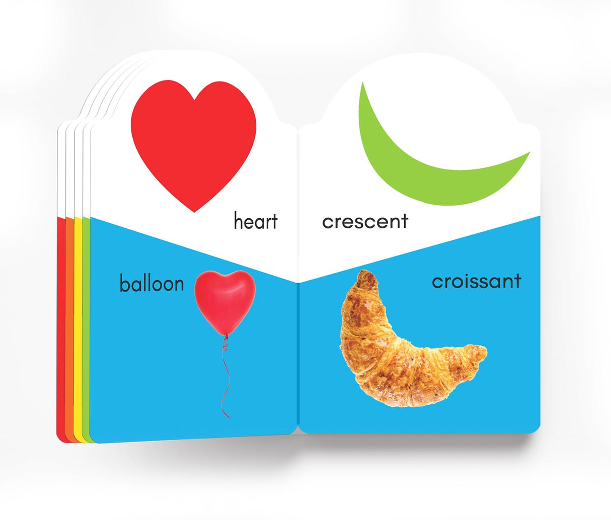 My Early Learning Book of Shapes: Attractive Shape Board Book for Kids | Learn Basic Shapes Like Circle, Square, Triangle, Star & More with Bright Pictures and Fun Cut-Out Design | Early Learning Book for Babies, Toddlers & Preschoolers | Ages 0–5 Years - Retail Maharaj