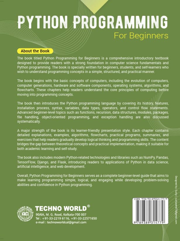 Python Programming for Beginners (English Version)