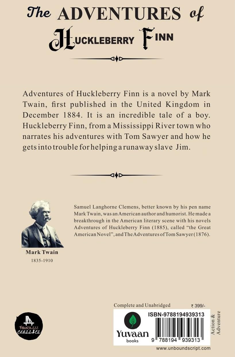 ADVENTURES of HUCKLEBERRY FINN