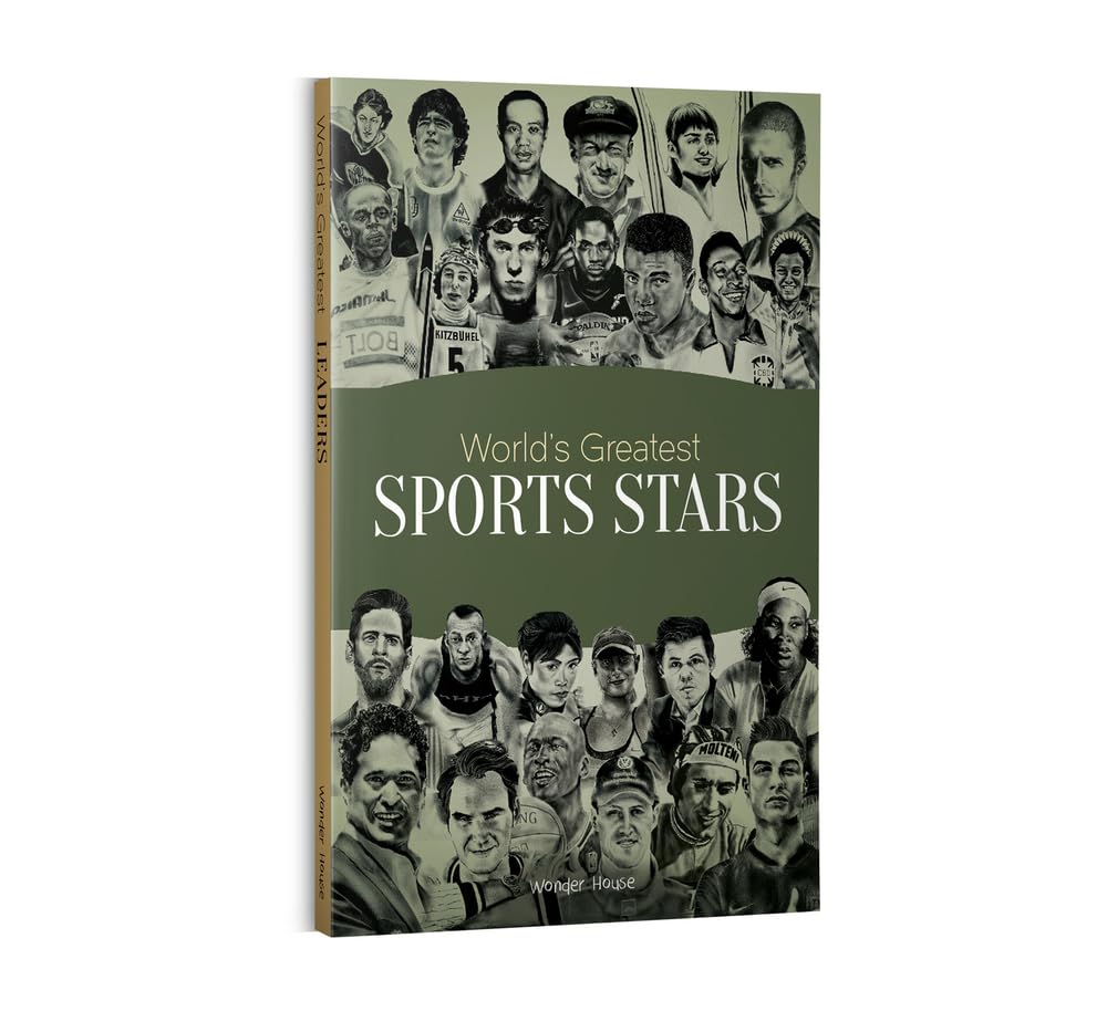 World's Greatest Sports Stars: Biographies of Inspirational Personalities For Kids - Retail Maharaj