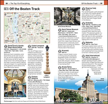 DK Eyewitness Top 10 Prague (Pocket Travel Guide) - Retail Maharaj