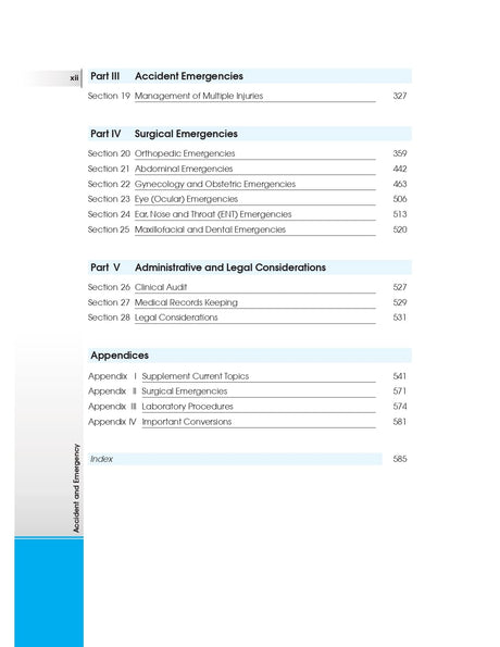 ACCIDENT AND EMERGENCY ETIOLOGY DIAGNOSIS AND MANAGEMENT 3ED (PB 2023) - Retail Maharaj