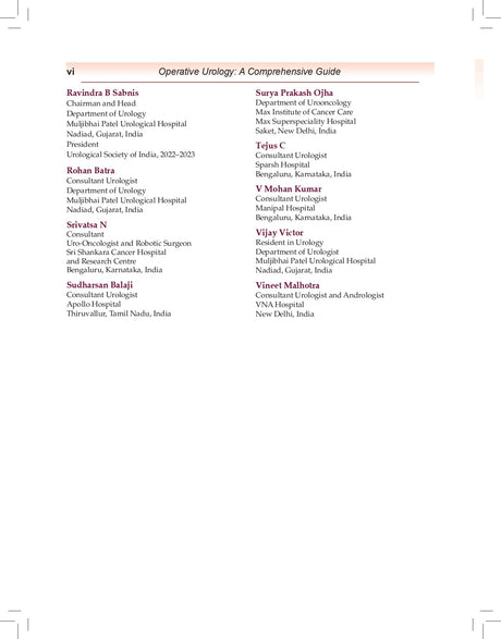 Operative Urology A Comprehensive Guide (Hb 2025) - Retail Maharaj