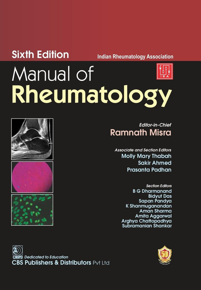 Manual Of Rheumatology 6Ed (Hb 2024) Indian Rheumatology Association - Retail Maharaj