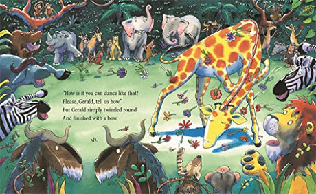 GIRAFFES CAN'T DANCE CASED BOARD BOOK - Retail Maharaj