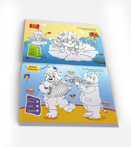 Dot to Dot Super Activity Book for Kids – Join the Dots and Reveal Fun Pictures | Boost Number Recognition, Fine Motor Skills & Concentration | Early Learning Puzzle Workbook for Children | Ages 3–6 Years | Hours of Learning Time - Retail Maharaj