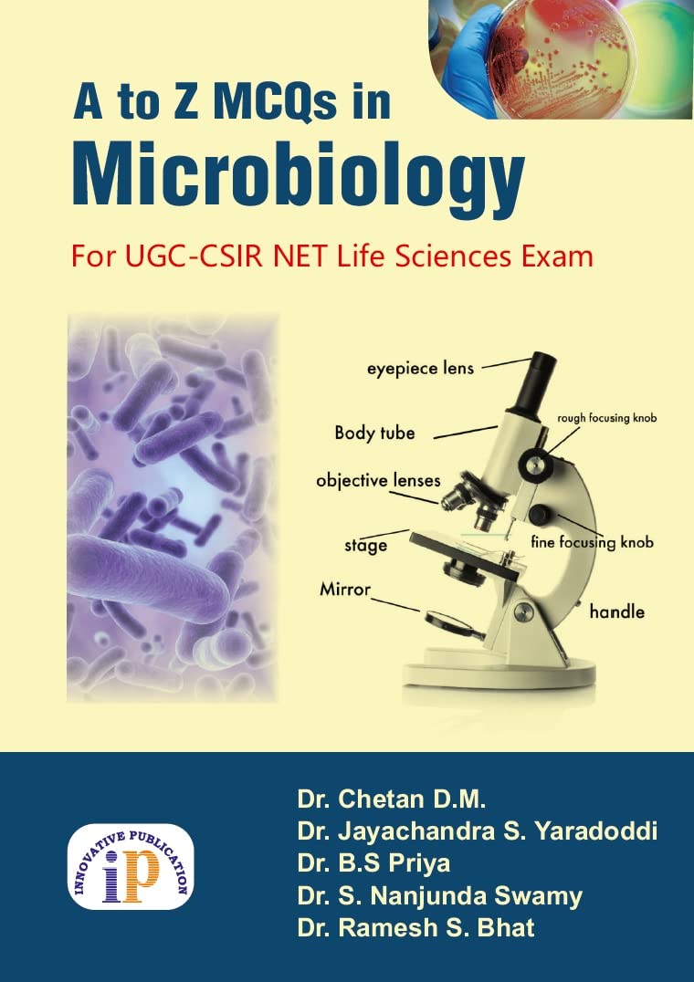 A to Z MCQs in Microbiology (For UGC-CSIR NET Life Sciences Exam) - Retail Maharaj