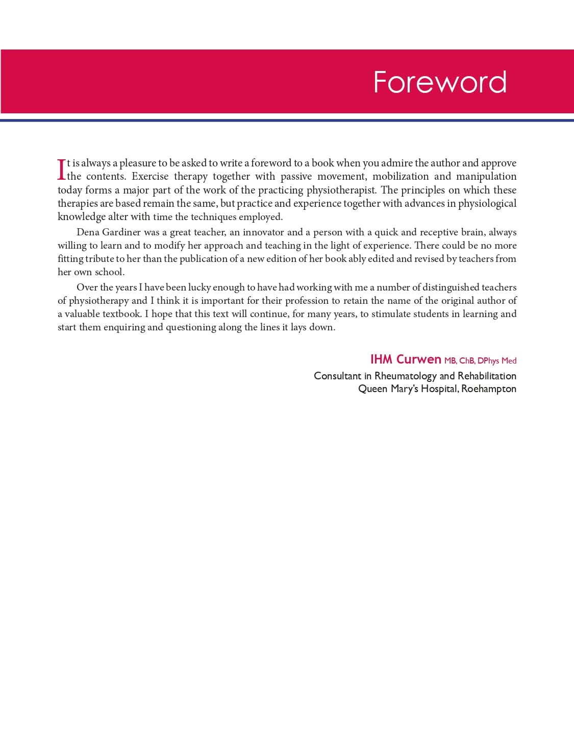 The Principles Of Exercise Therapy 4Ed Revised (Pb 2025) - Retail Maharaj